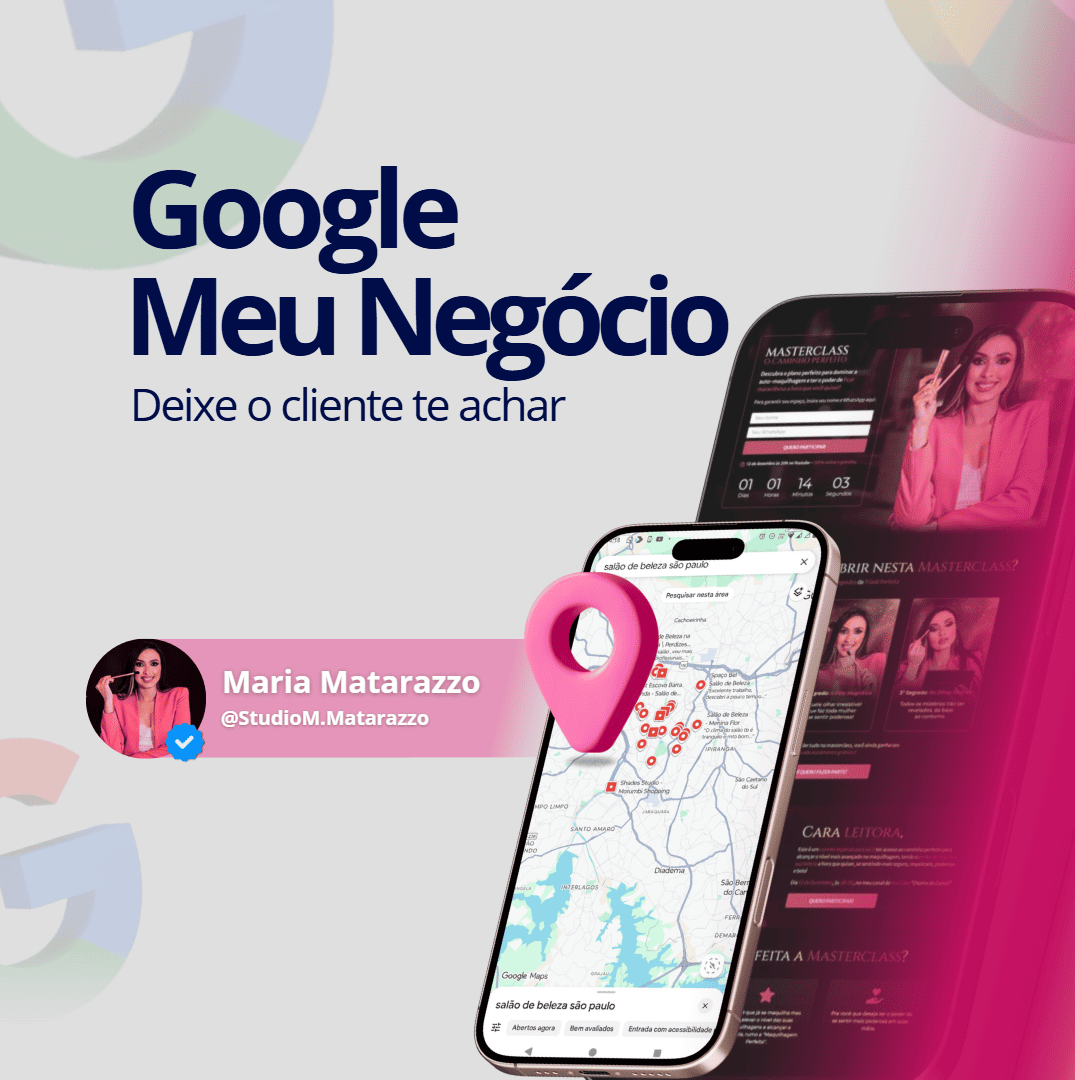 💇‍♀️ Seu Salão é Invisível no Google?